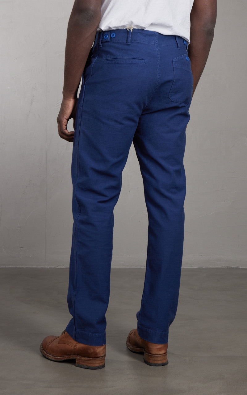 Tellason Seaman Pant French Worker Blue