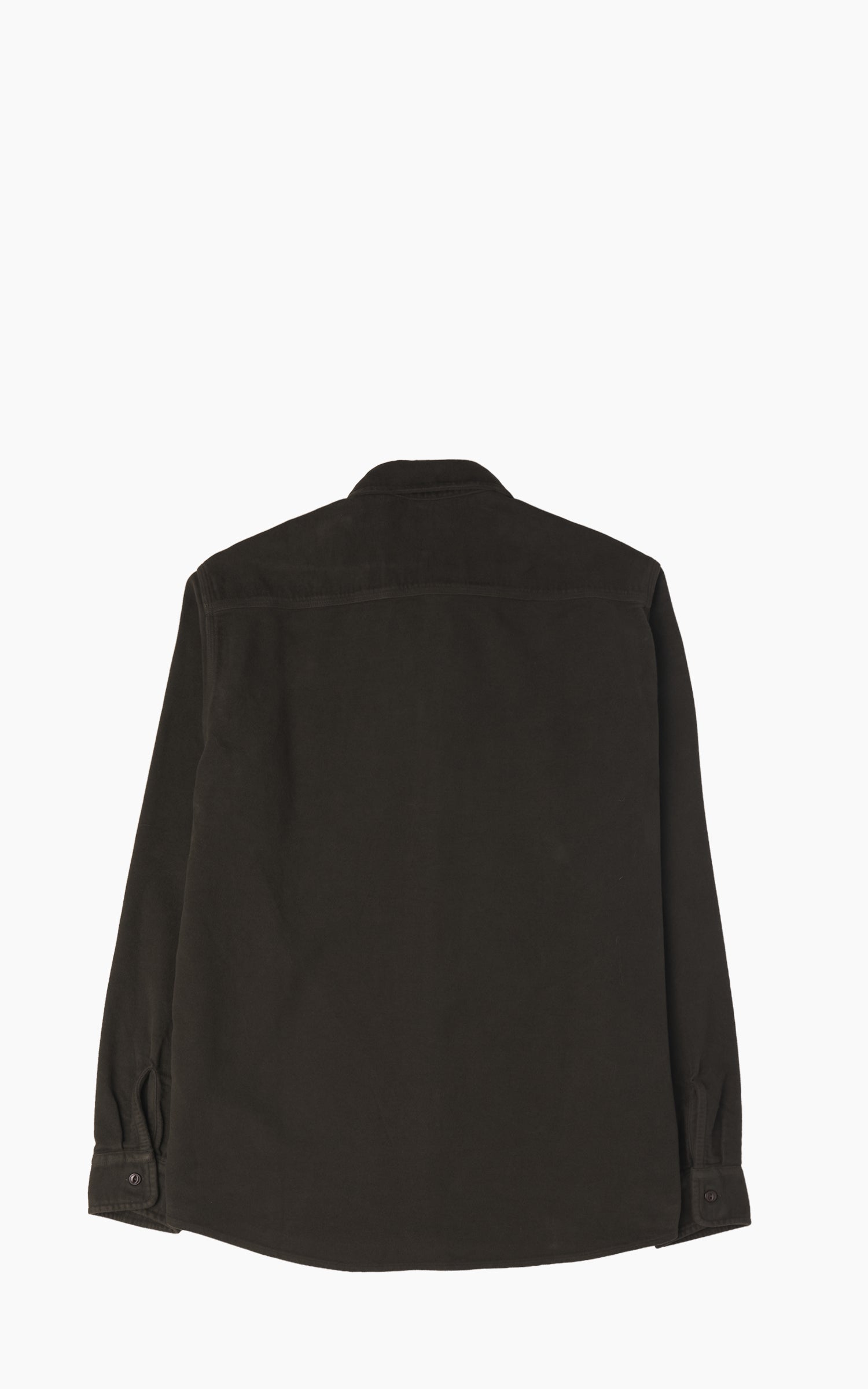Tellason Utility Shirt Greensburg Moleskin Chocolate Brown