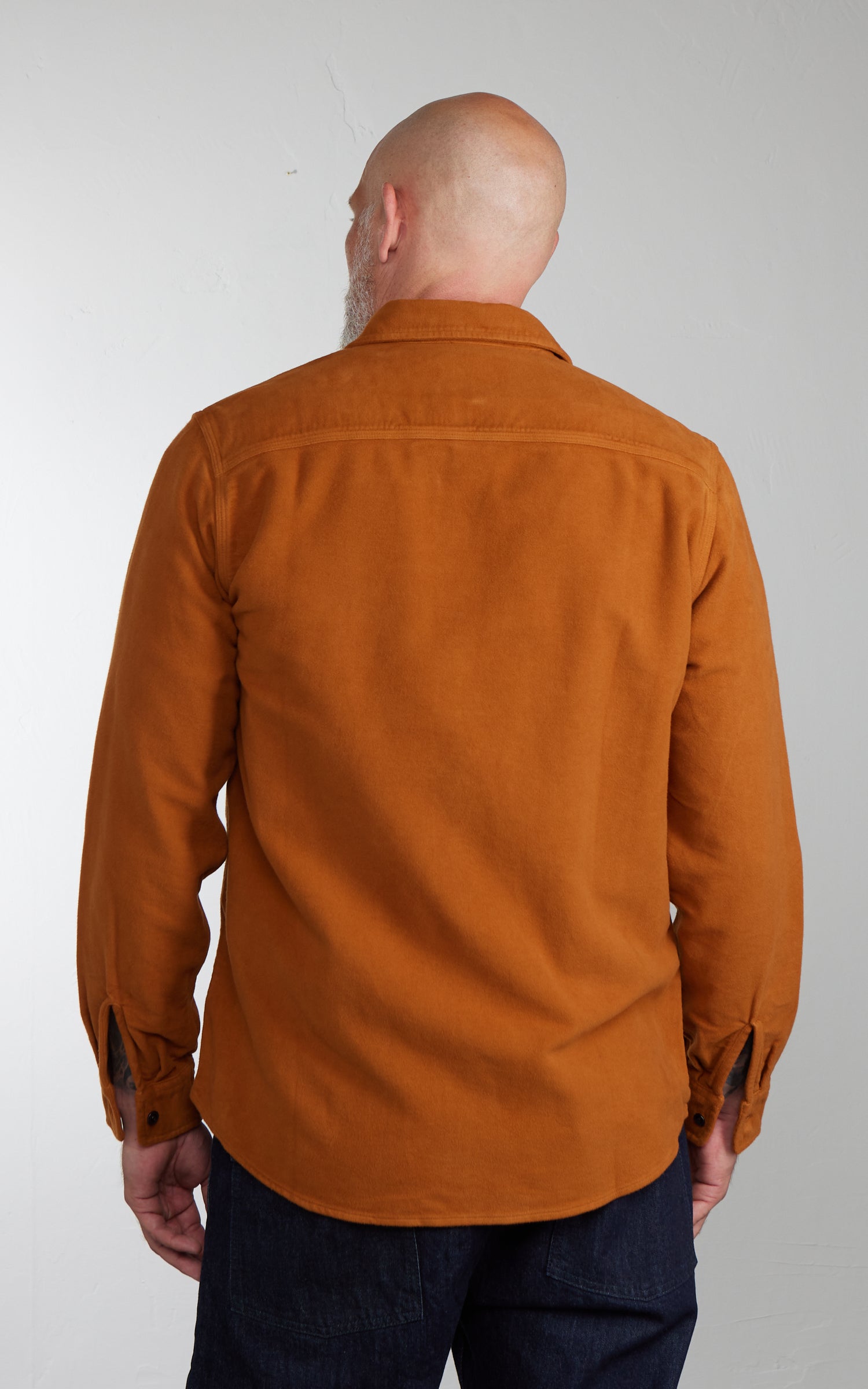 Tellason Utility Shirt Greensburg Moleskin Ocher