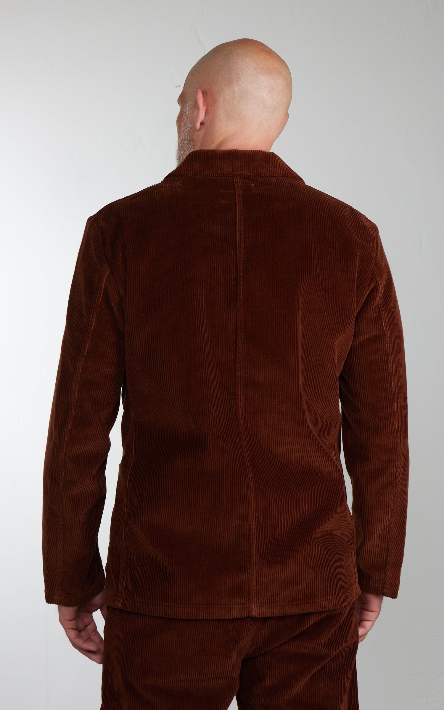 Tellason Work Blazer Kindermann Corduroy Brown
