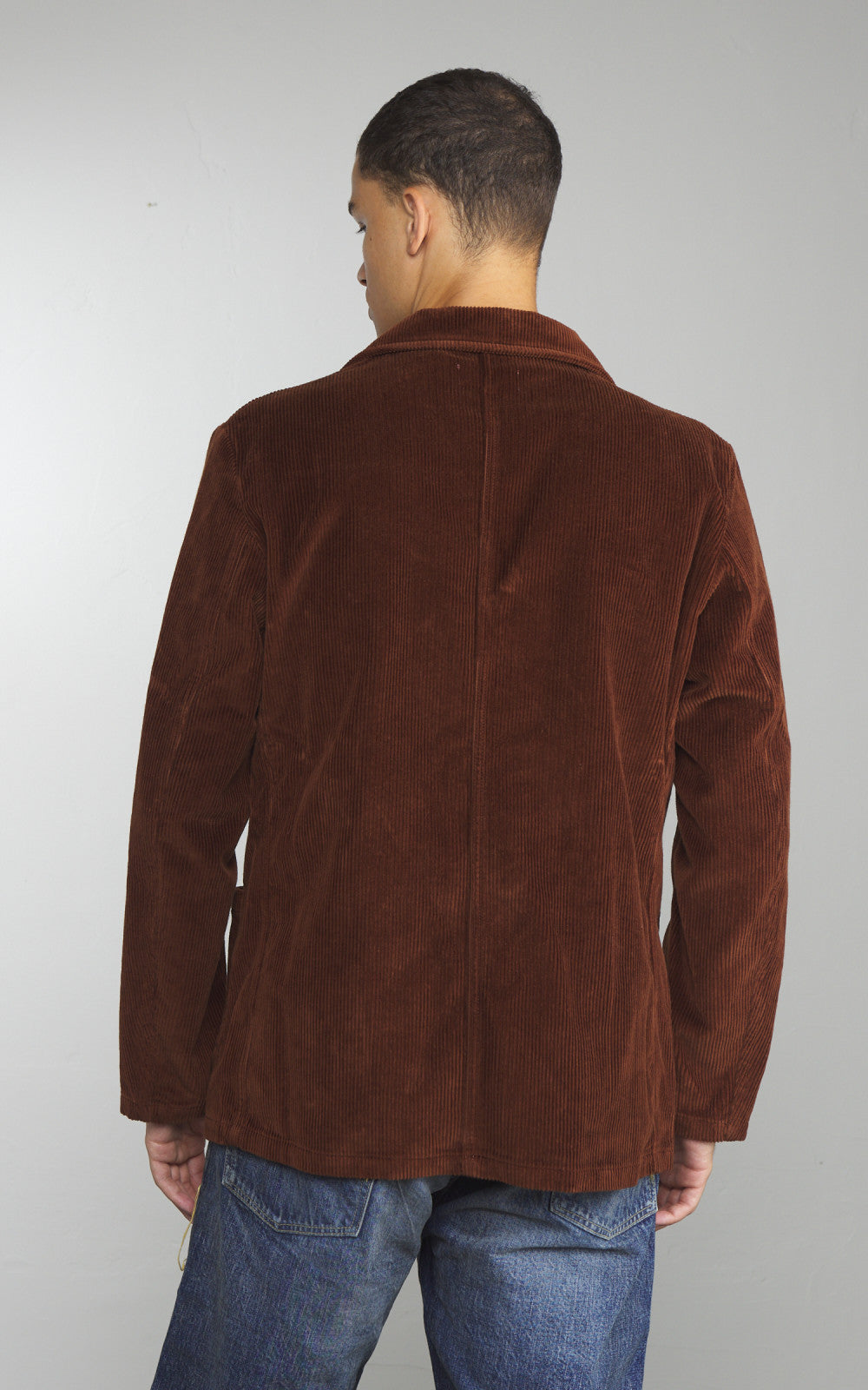 Tellason Work Blazer Kindermann Corduroy Brown