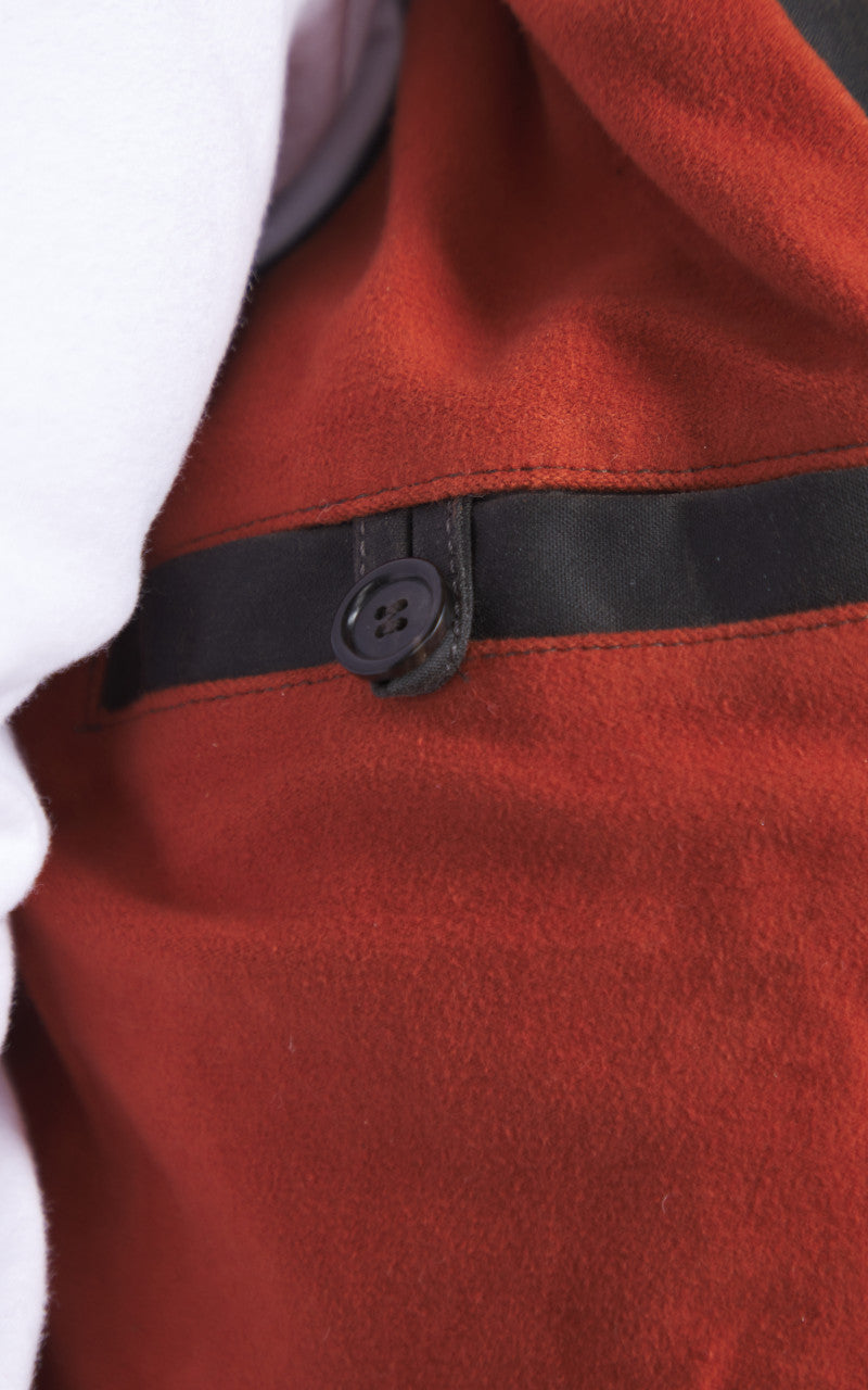 Tellason x Shangri-La Heritage Deck Jacket Waxed Deep Brown