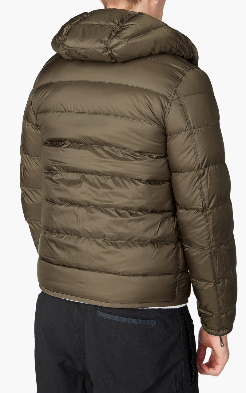 Ten C Hooded Down Liner With Pockets Olive