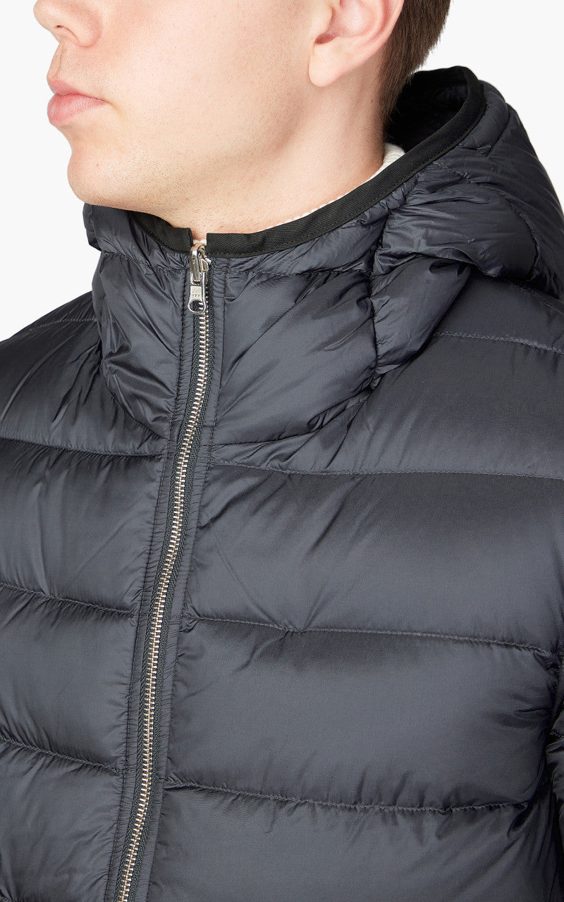 Ten C Hooded Down Liner With Pockets Navy
