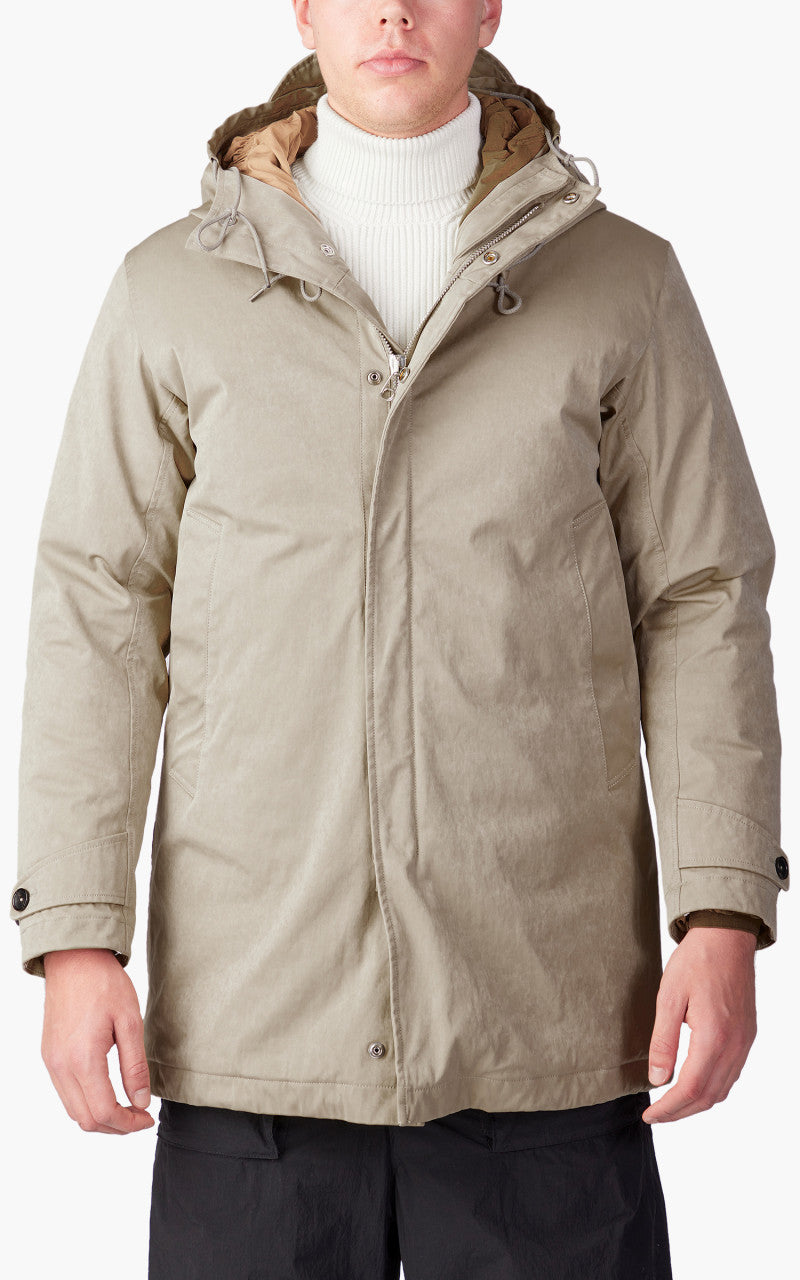 Ten C Core Down Parka Taupe