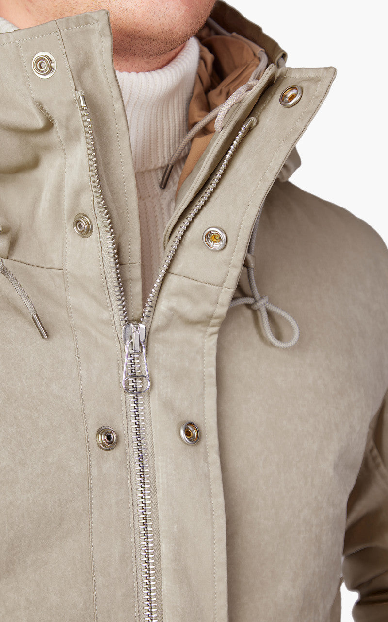 Ten C Core Down Parka Taupe