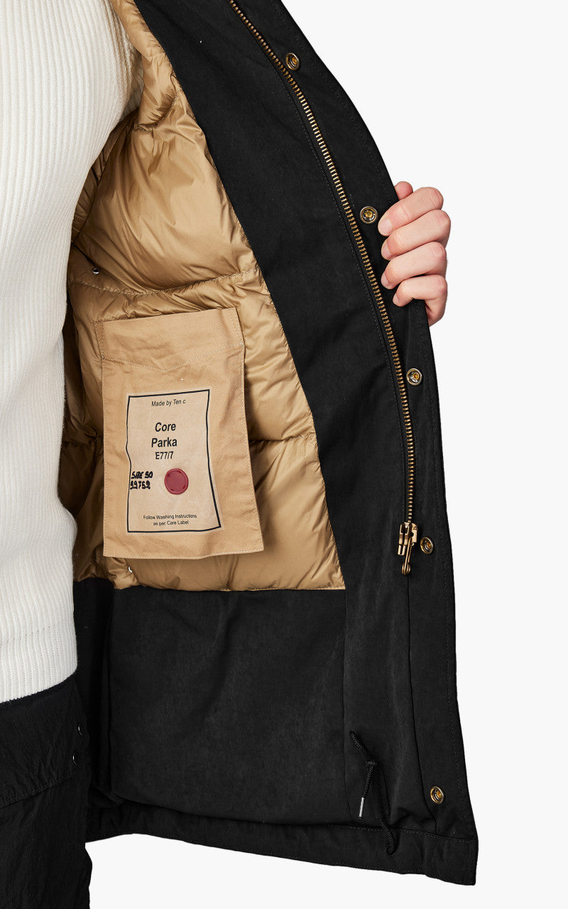 極美品]Ten-C Parka - 焦茶/ size52 極美品]Ten-C Parka - 焦茶/ size52