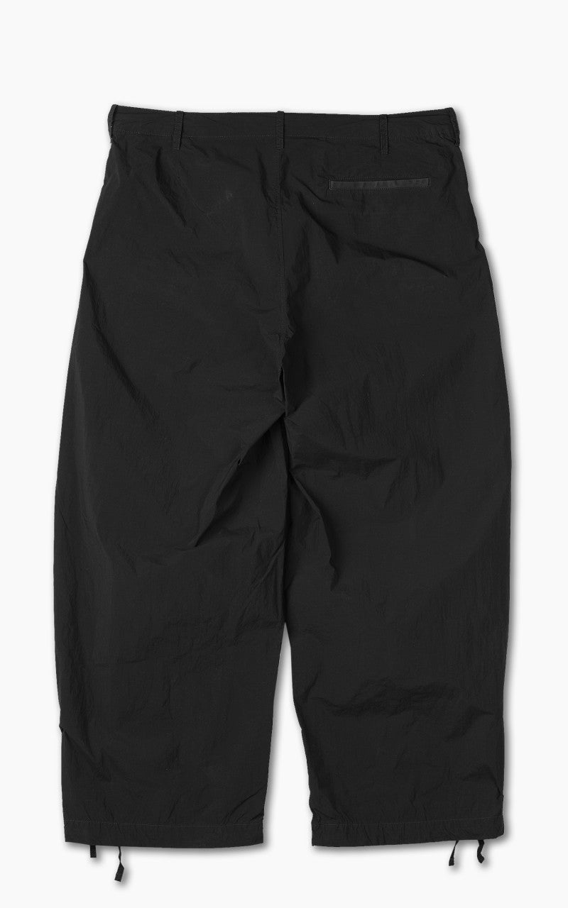 Ten C Cargo Pants With Front Flat Pockets Black