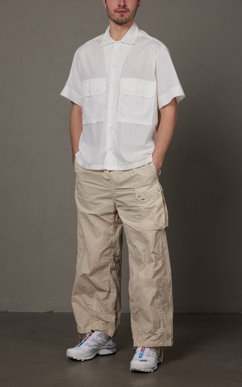 Ten C Lightweight S/S Shirt White