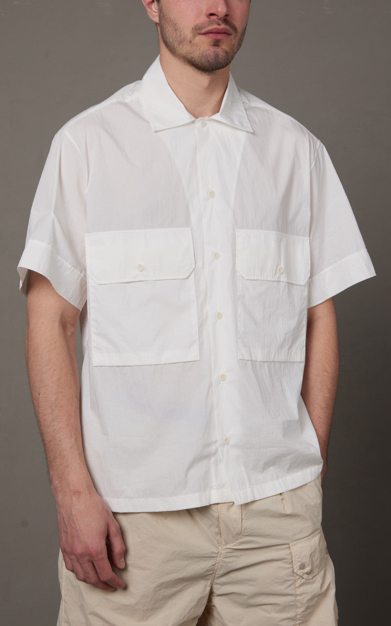 Ten C Lightweight S/S Shirt White