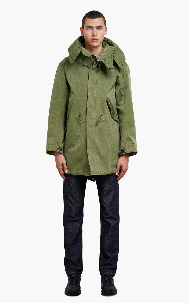 Ten c A DOWN PARKA olive サイズ50 01-