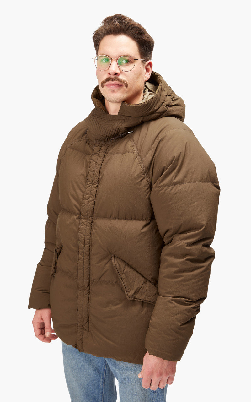 Ten C Artic Down Parka Brown
