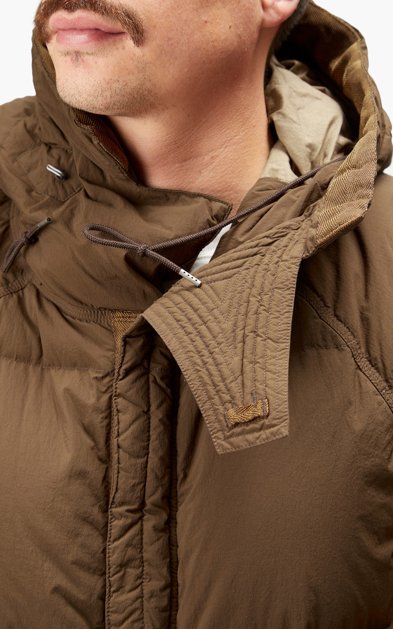 Ten C Artic Down Parka Brown