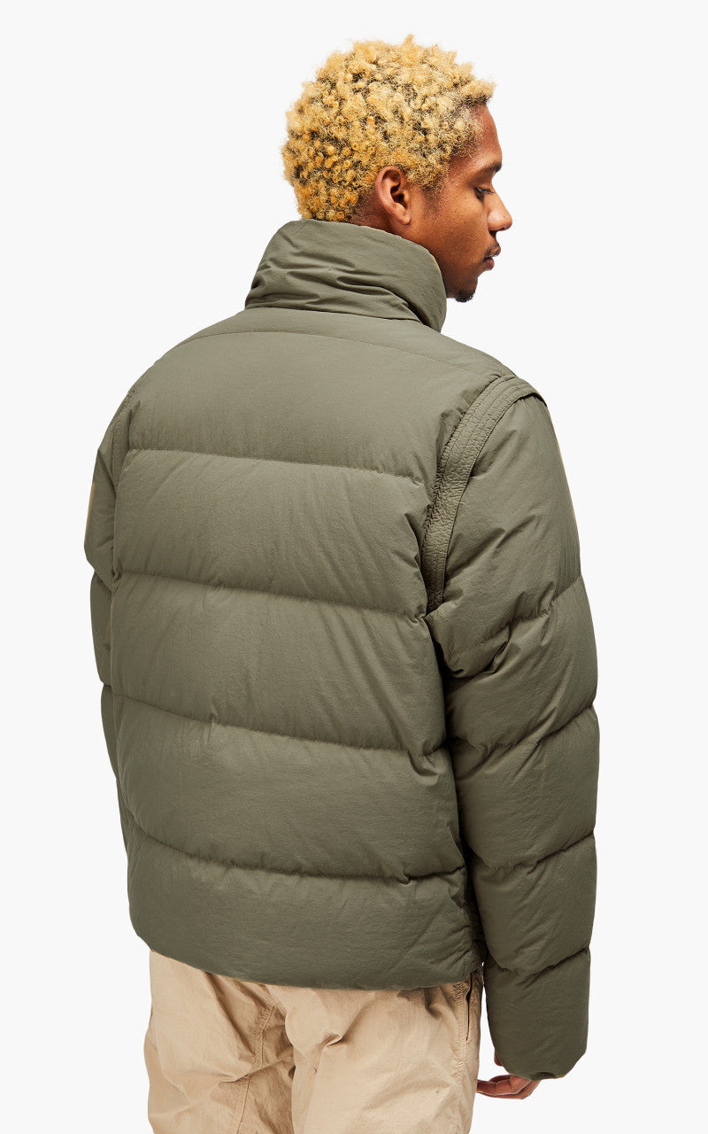 Ten C Austral Down Jacket Vest Olive