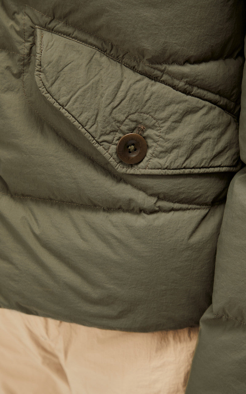 Ten C Austral Down Jacket Vest Olive