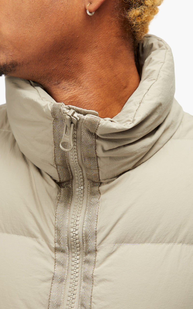Ten C Austral Down Jacket Vest Taupe