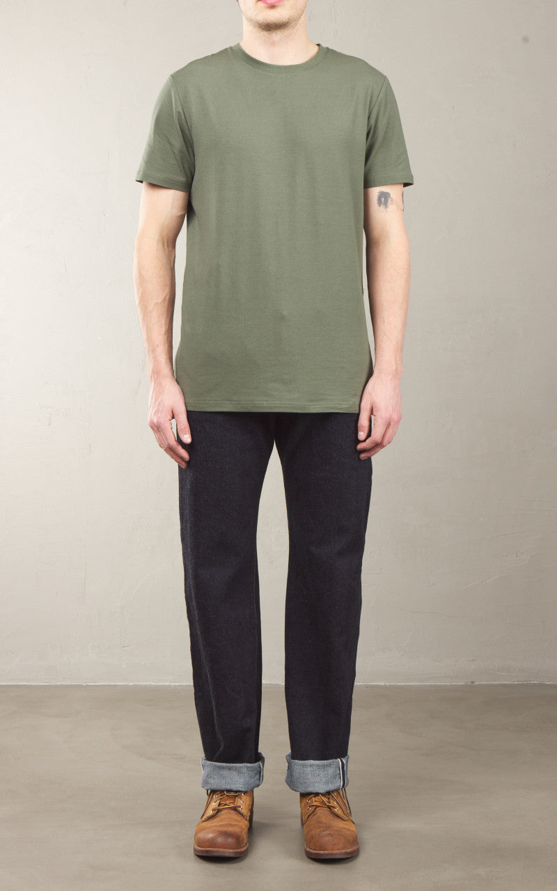The Flat Head FN-3005 Straight Jeans Selvedge One Wash Indigo