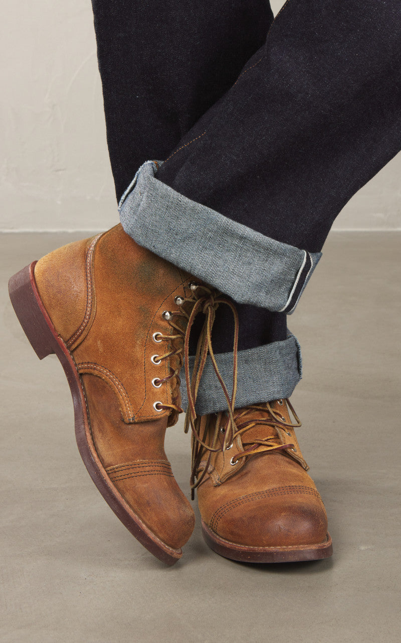 The Flat Head FN-3005 Straight Jeans Selvedge One Wash Indigo