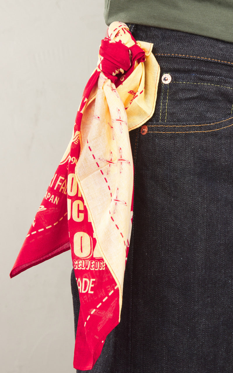 The Flat Head FN-D110 Regular Tapered Jeans Selvedge One Wash Indigo