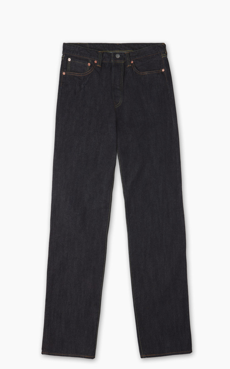 The Flat Head FN-D110 Regular Tapered Jeans Selvedge One Wash Indigo