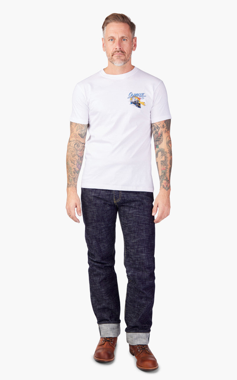 Oldblue Co. The Blue Tunnel Tee White