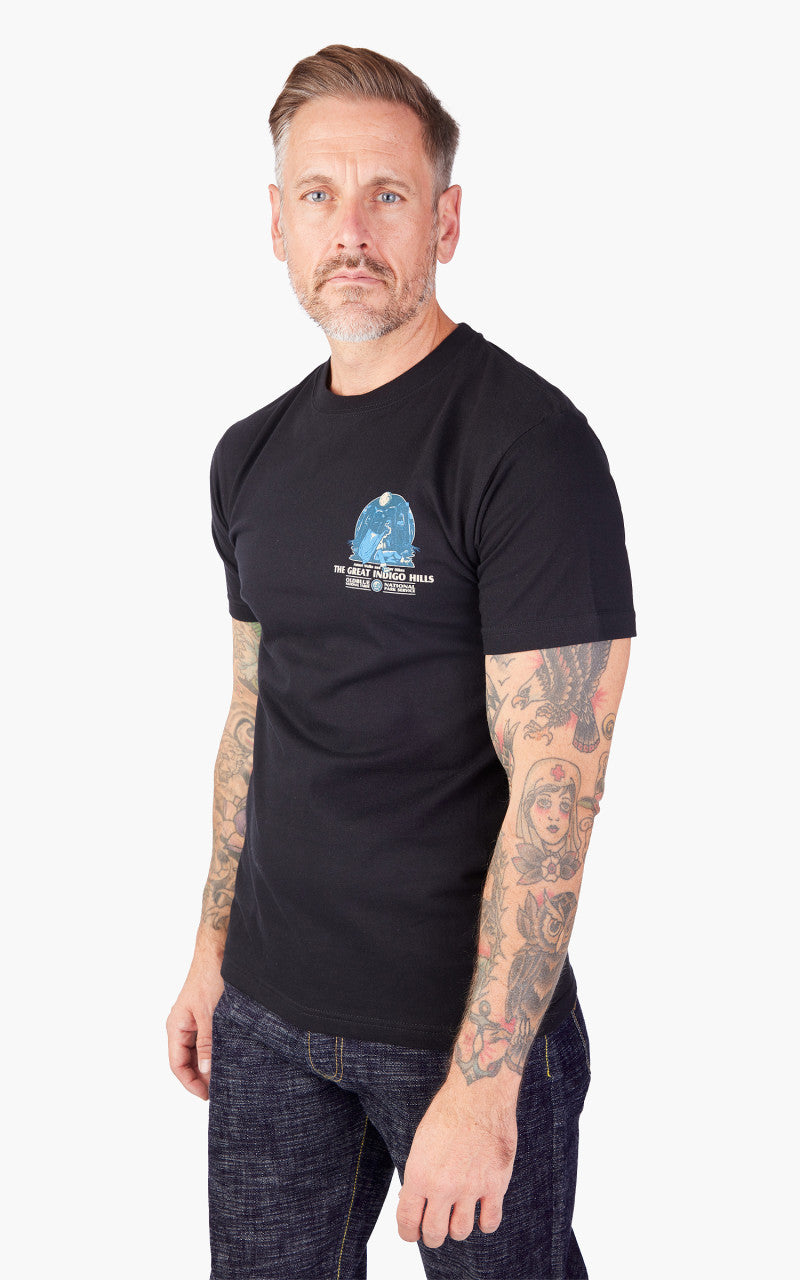 Oldblue Co. The Indigo Hills Tee Black