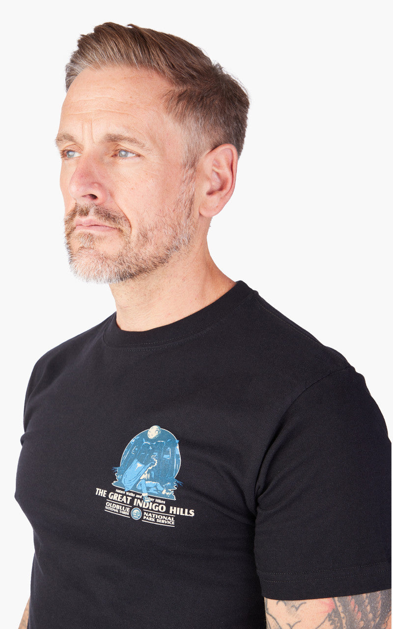 Oldblue Co. The Indigo Hills Tee Black
