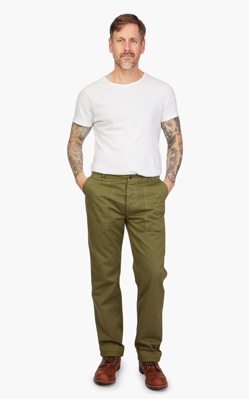 The Quartermaster Fatigue Trouser Olive