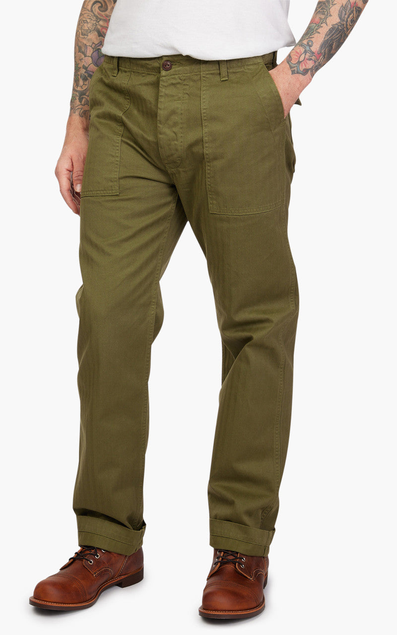 The Quartermaster Fatigue Trouser Olive