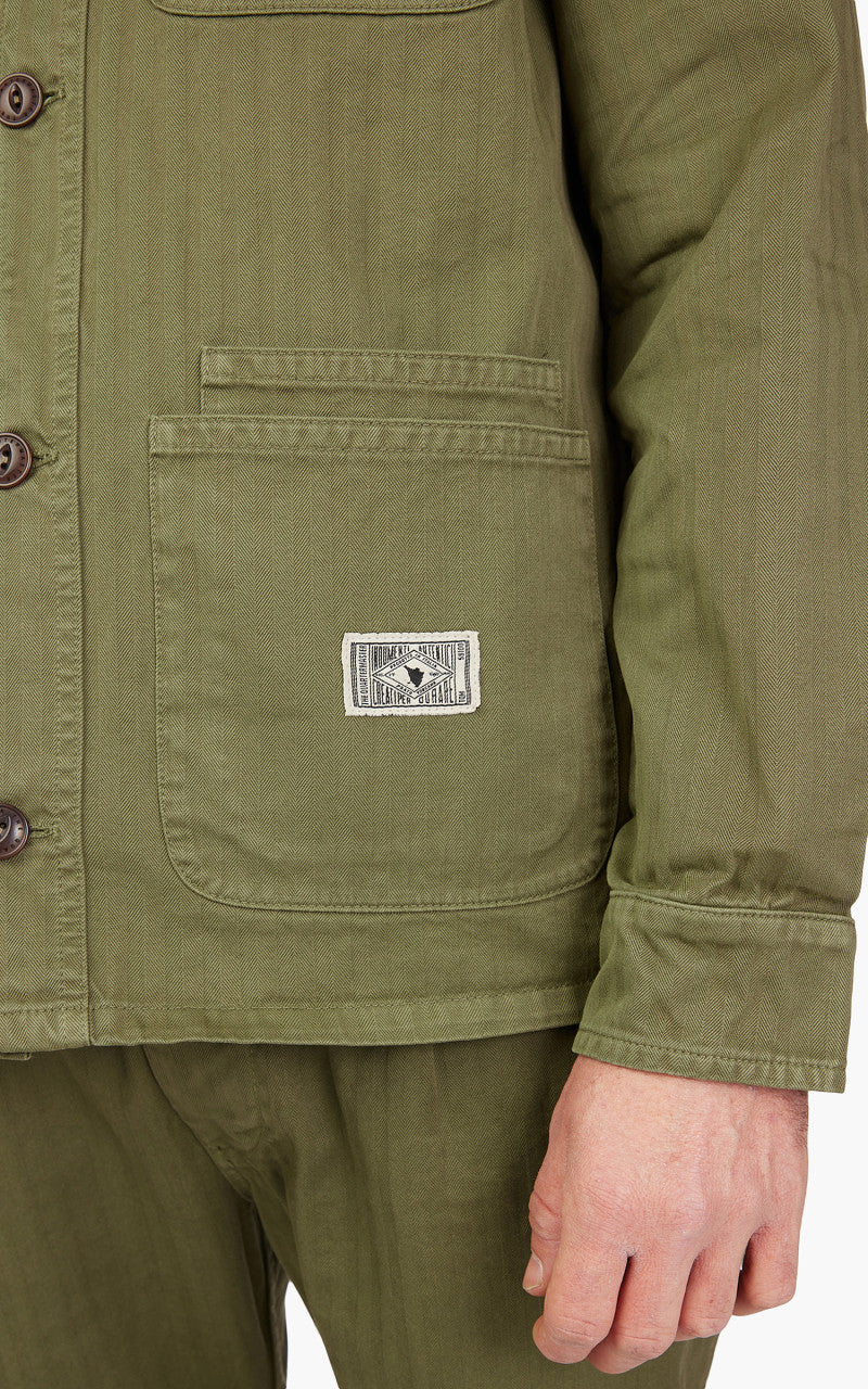 The Quartermaster P41 Utility Jacket Olive