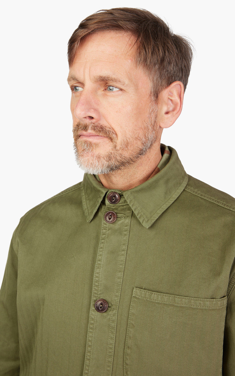The Quartermaster P41 Utility Jacket Olive