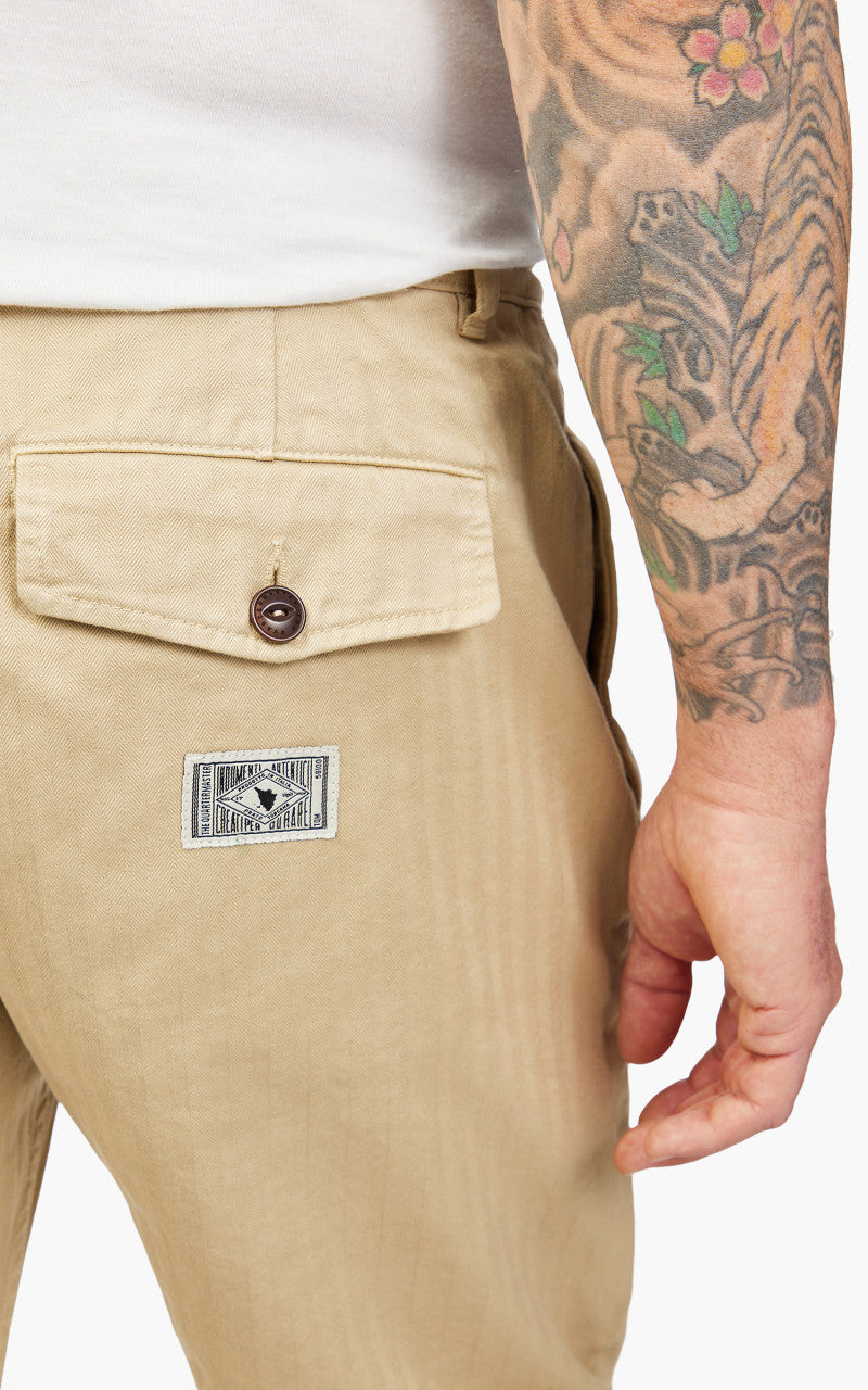 The Quartermaster French Chino HBT Khaki