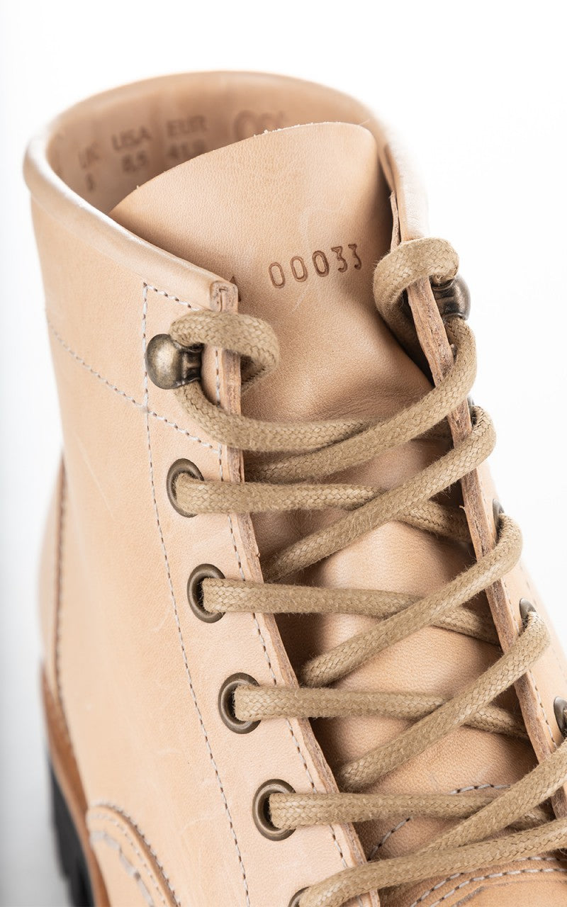 Butts and Shoulders Worker Boot Natural