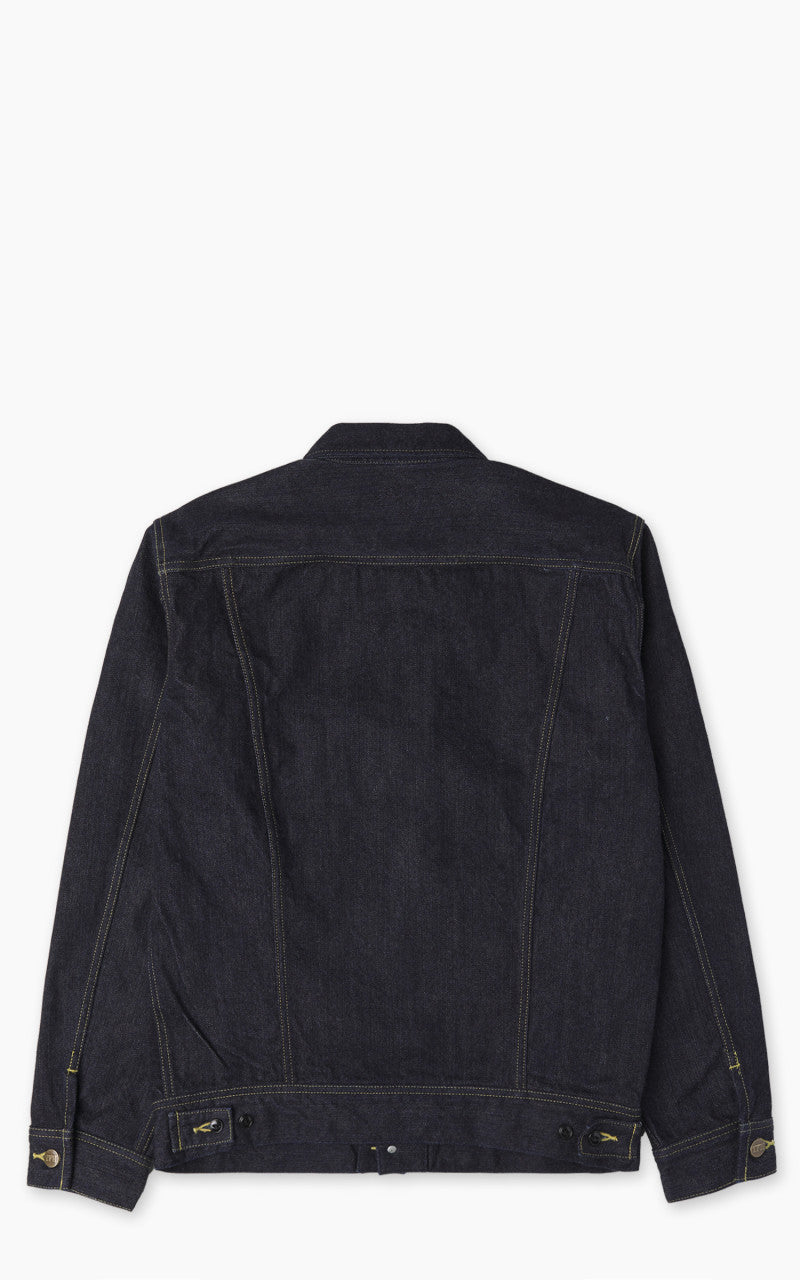 The Flat Head FN-OJ-D103 Denim Jacket Selvedge Indigo