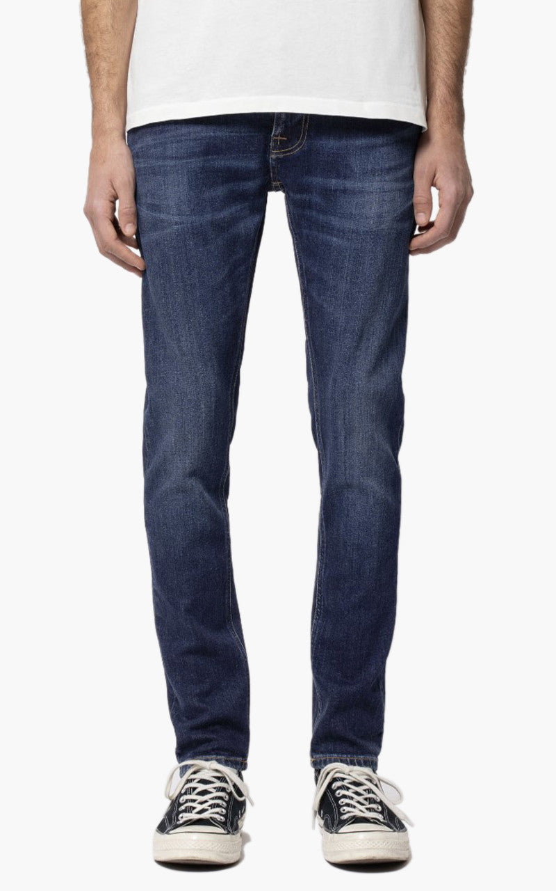 Nudie Jeans Tight Terry Dark Steel