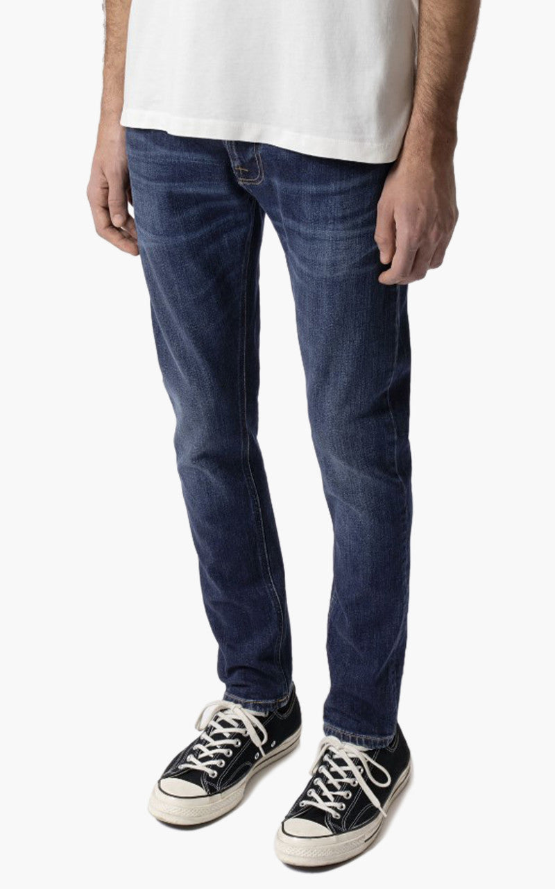 Nudie Jeans Tight Terry Dark Steel