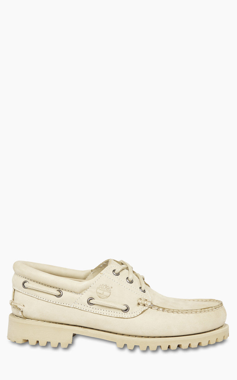 Timberland 3-Eye Lug Handsewn Boat Shoe Lemon Pepper