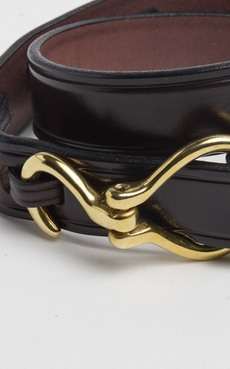 Tory Leather Bridle Leather Hoof Pick Belt Havana