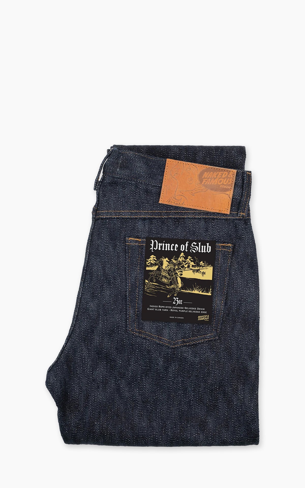 Naked & Famous Denim True Guy Prince Of Slub