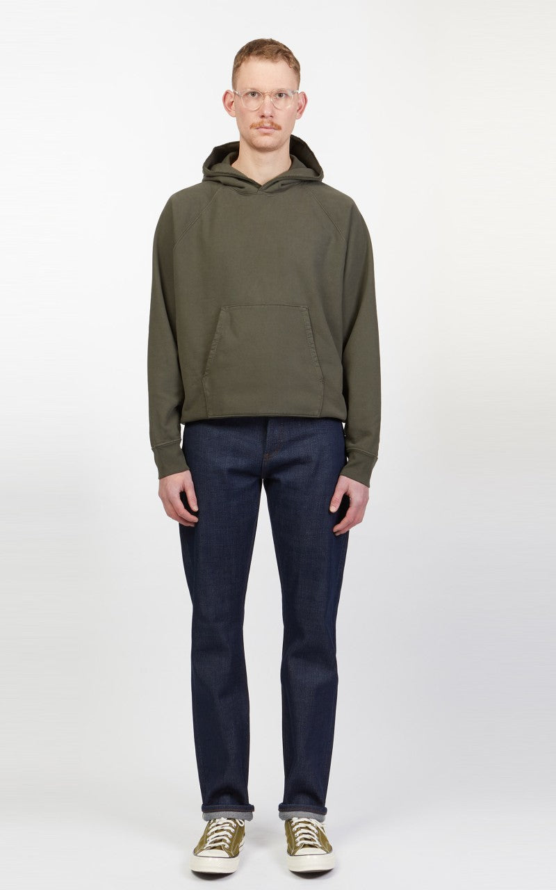 The Unbranded Brand UB121 Skinny Fit Heavyweight Selvedge Indigo 21oz