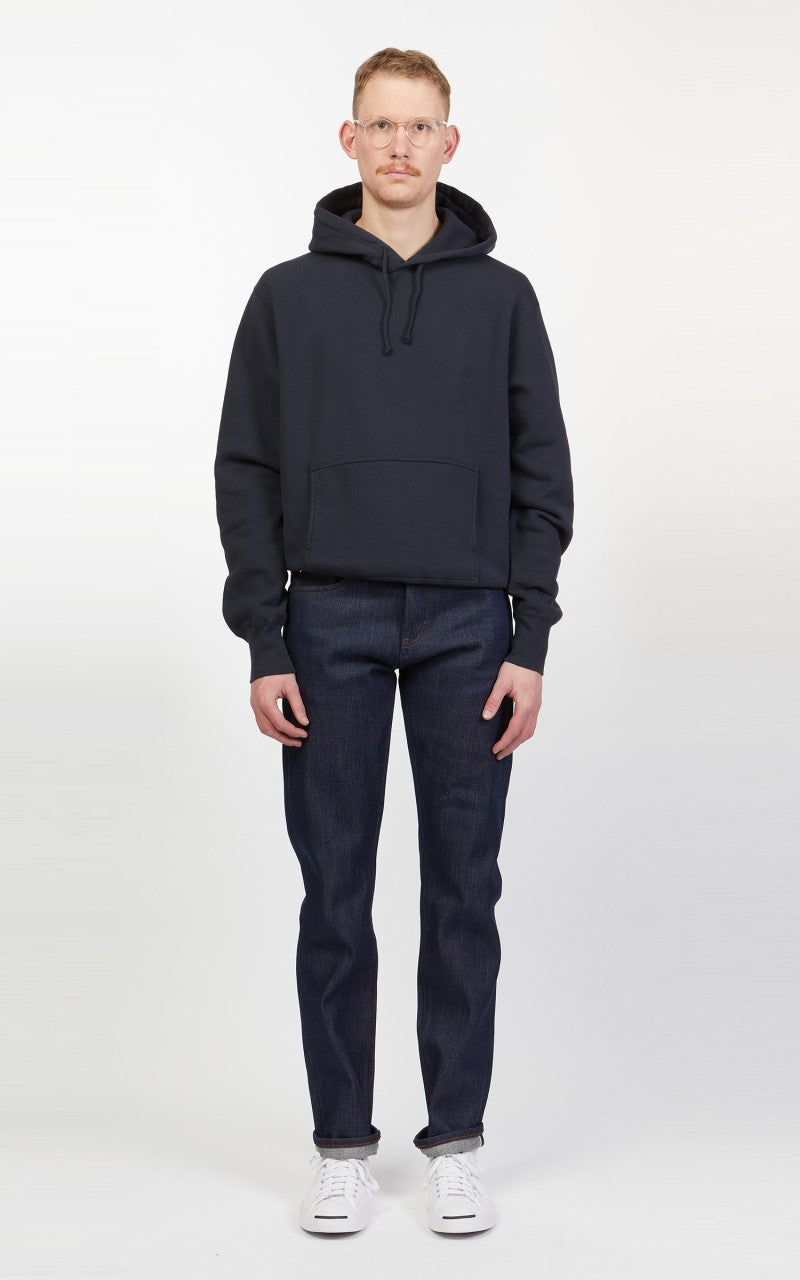 The Unbranded Brand UB221 Tapered Fit Heavyweight Selvedge Indigo 21oz