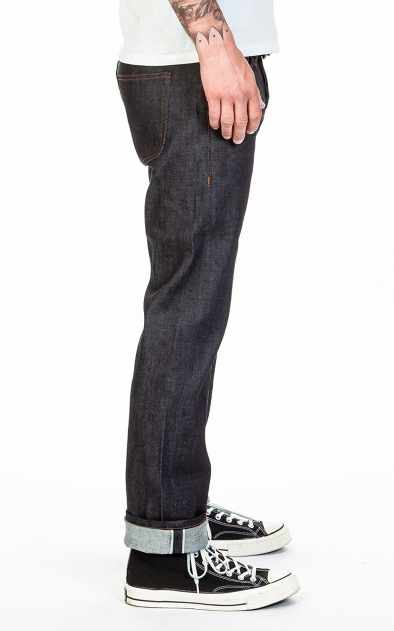The Unbranded Brand UB222 Tapered Fit Stretch Selvedge Indigo 11oz