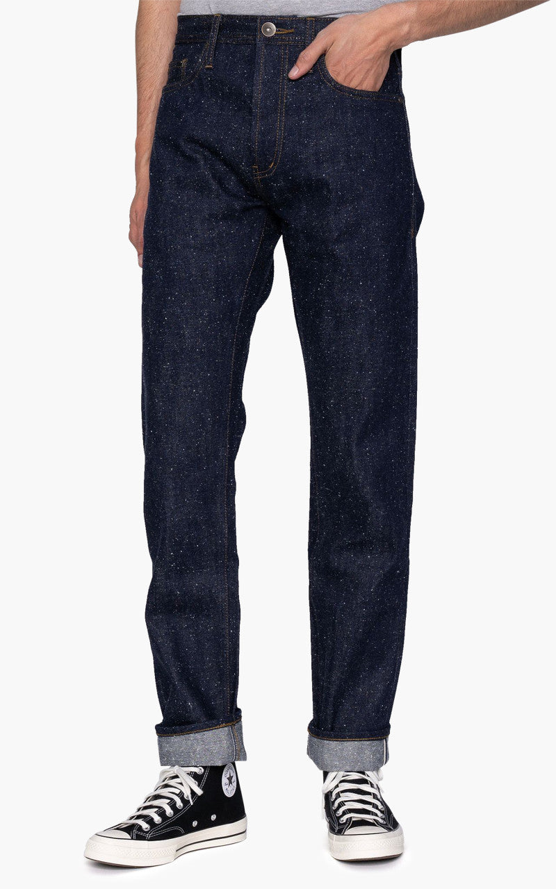 The Unbranded Brand UB243 Tapered Fit Heavyweight Neppy Selvedge 18oz