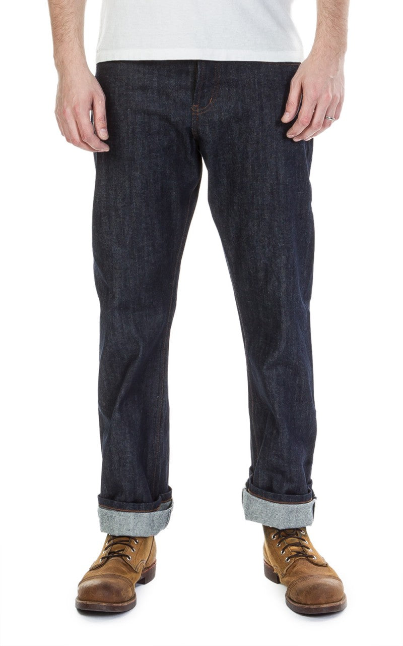 The Unbranded Brand UB301 Straight Fit Selvedge Indigo 14.5oz