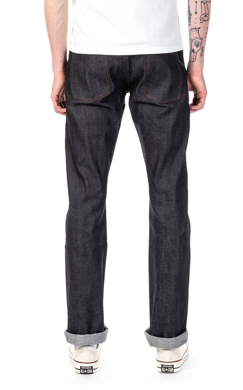 The Unbranded Brand UB322 Straight Fit Stretch Selvedge Indigo 11oz