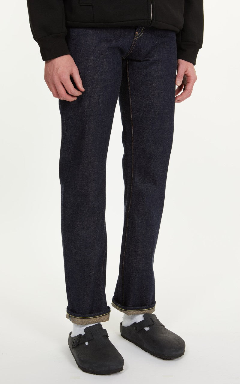 The Unbranded Brand UB369 Straight Fit Natural Seed Weft 18oz
