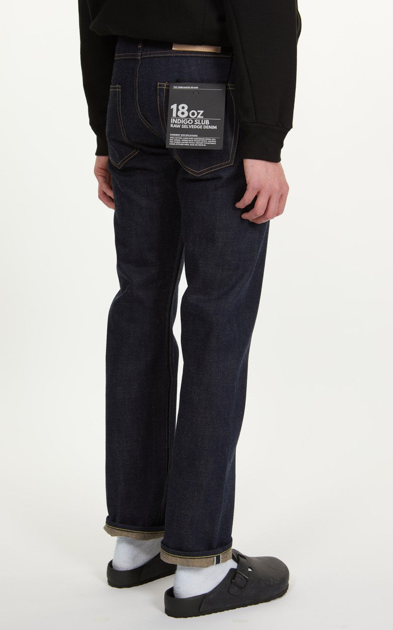 The Unbranded Brand UB369 Straight Fit Natural Seed Weft 18oz