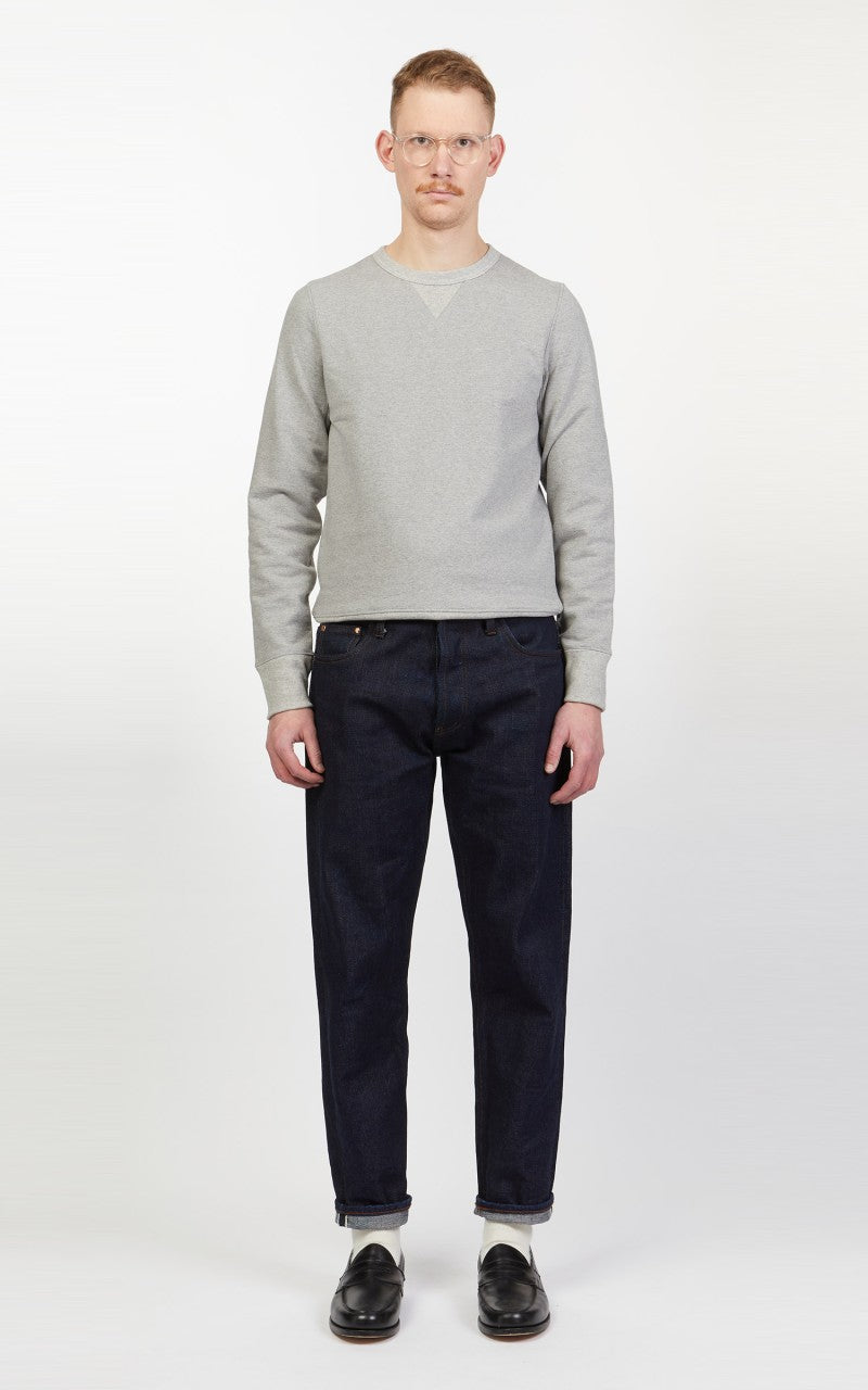 The Unbranded Brand UB621 Relaxed Fit Heavyweight Selvedge Indigo 21oz