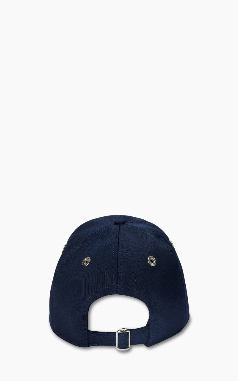 AMI Paris Red ADC Embroidery Cap Nautic Blue