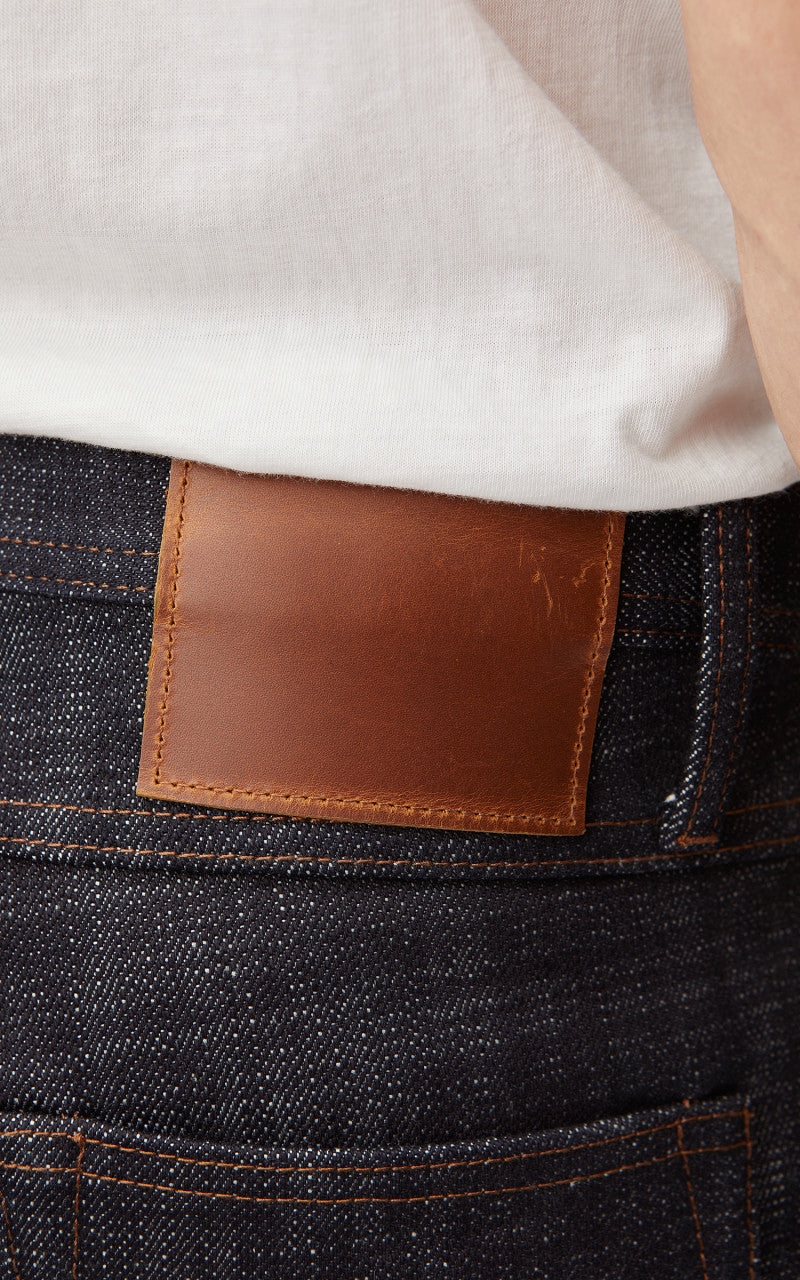 The Unbranded Brand UB370 Straight Fit Heavyweight Big Slub Selvedge Denim 22oz